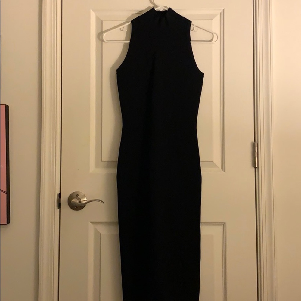 Michael Kors fitted turtleneck dress